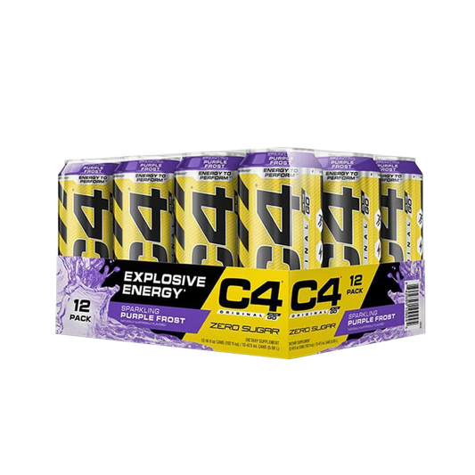 Cellucor C4 Original Carbonated Cans & Cellucor-C4CAN-CASE12x473mL-PURF