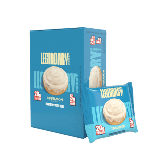 Legendary Foods Protein Sweet Roll & LF-Pro-SRoll-8pack-Cinn