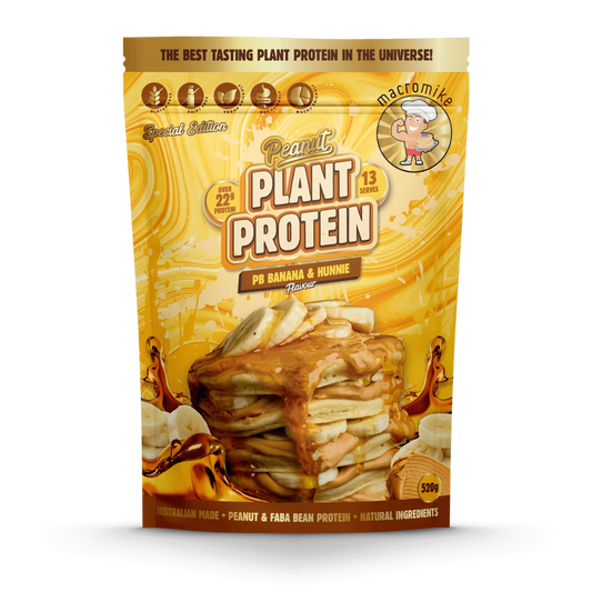 Macro Mike Peanut Plant Protein 520g | Clearance & MacroMike-Luxe-PeaPro-520g-BanHon