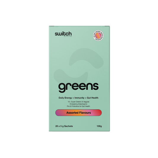 Switch Nutrition - Greens & SWITCH-Greens-20SrvBOX-Asst