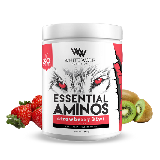 White Wolf Vegan Essential Aminos TUB & WW-EAA-30s-S