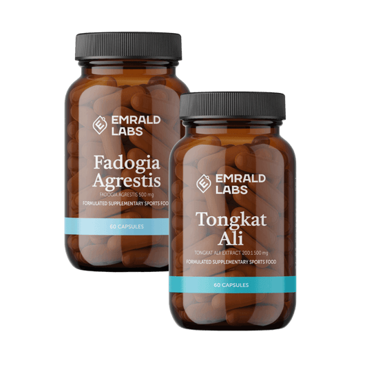 Tongkat Ali & Fadogia Capsules Stacks Emrald Labs Emrald Labs Tongkat Ali 60 Caps Emrald Labs Fadogia Agrestis 60 Caps