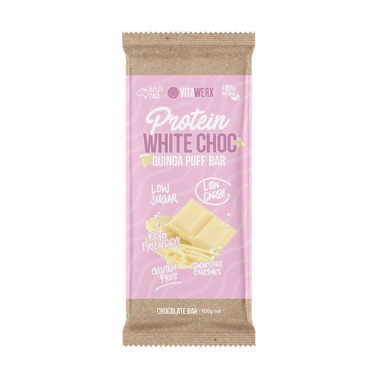 Vitawerx Low Carb White Chocolate block