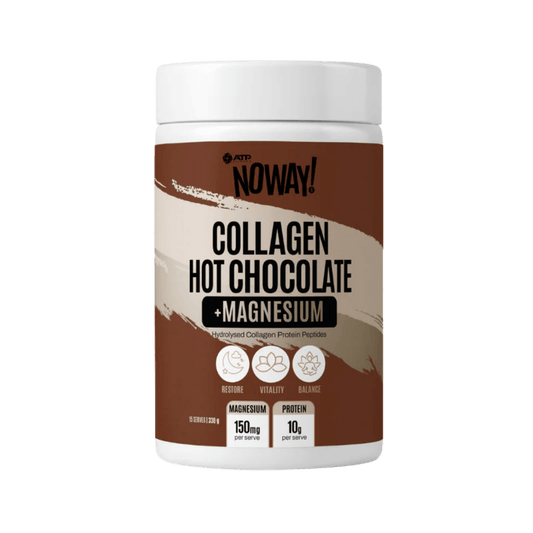 Noway - Hot Chocolate with Magnesium & ATP-NOWAY-HOT-CHOC-MAG-330g-15SRV