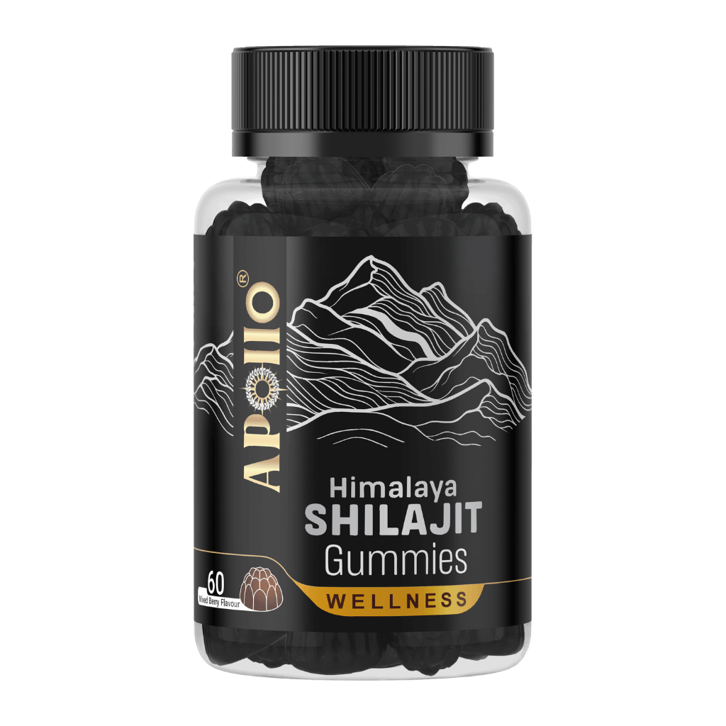 Gummies Biologiques Au Shilajit De L'Himalaya 1000mg - Soutien Immunitaire & Cérébral - 30/60 Comprimés