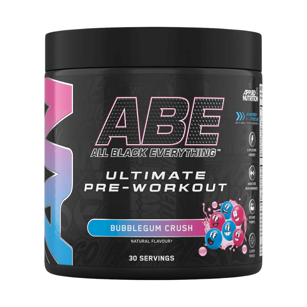 Applied Nutrition - ABE Pre Workout & AN-ABE-30Srv-BubGum