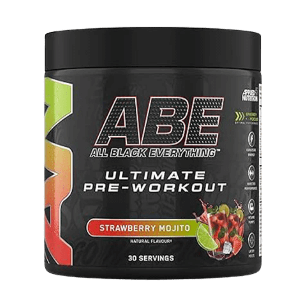 Applied Nutrition - ABE Pre Workout (5) & AN-ABE-30Srv-StrwMoj