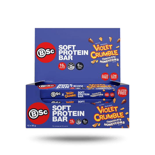 BSC Soft Protein Bar & BSC-SOFT-PROTEIN-BAR-BOX12-CHOC