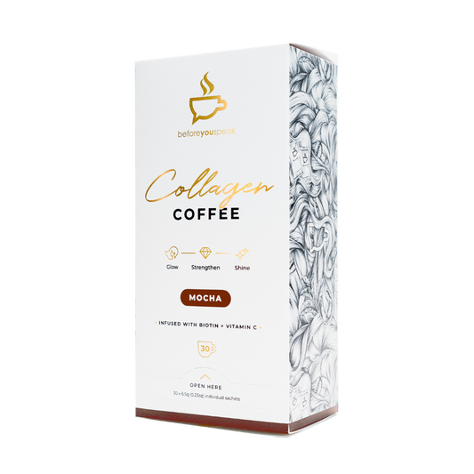 Before You Speak Collagen Coffee GLOW & BYS-Collagen-Cof-30srv-Moc