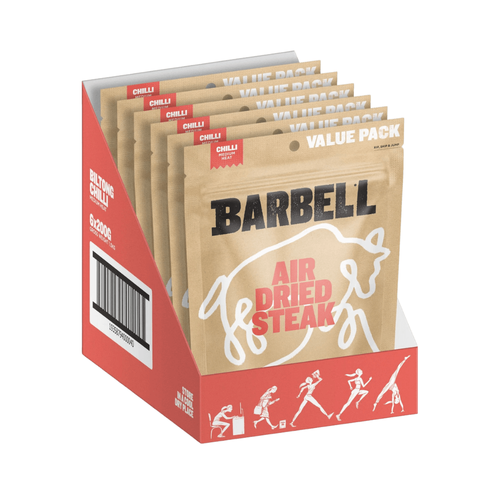 Barbell Foods - Biltong (3) & BBF-BILTONG-6x200g-Chill