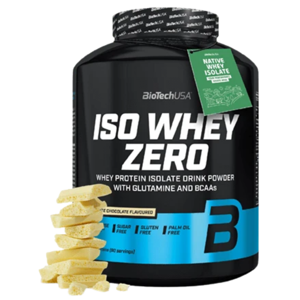 Biotech USA Iso Whey ZERO (21) & BIOTECH-ISOWHEY-2.27kg-W