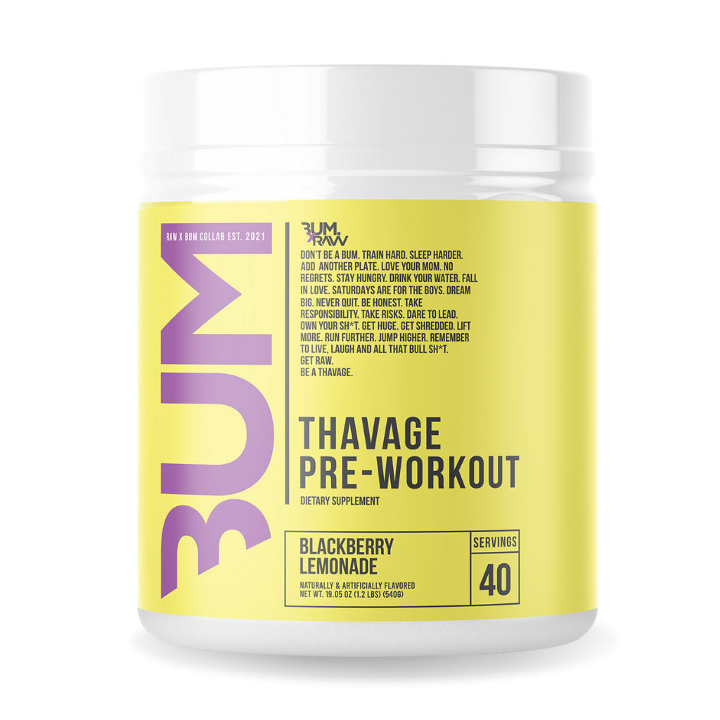 CBUM Thavage Pre-Workout 40 Serves (1)