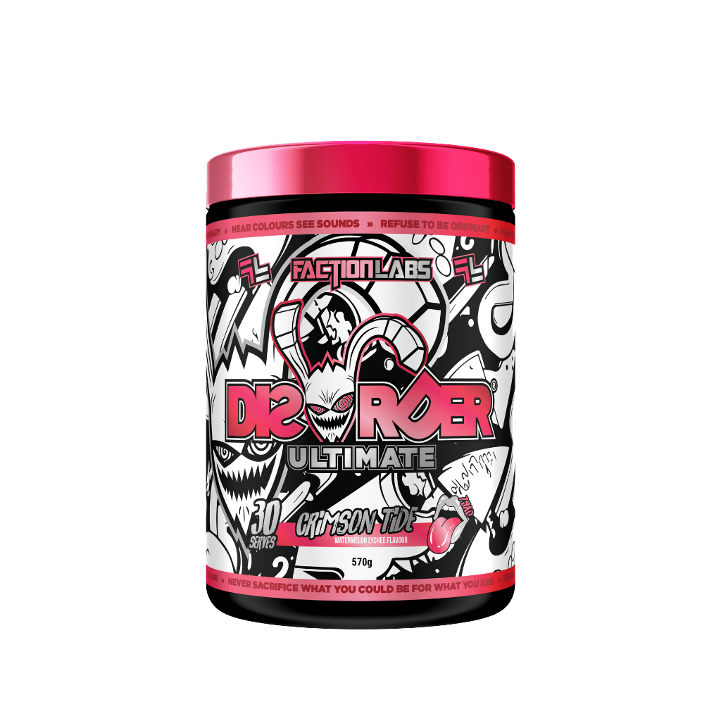 Faction Labs - Disorder Ultimate (2) & FACTION-DIS-ULTIMATE-30S-Crimson