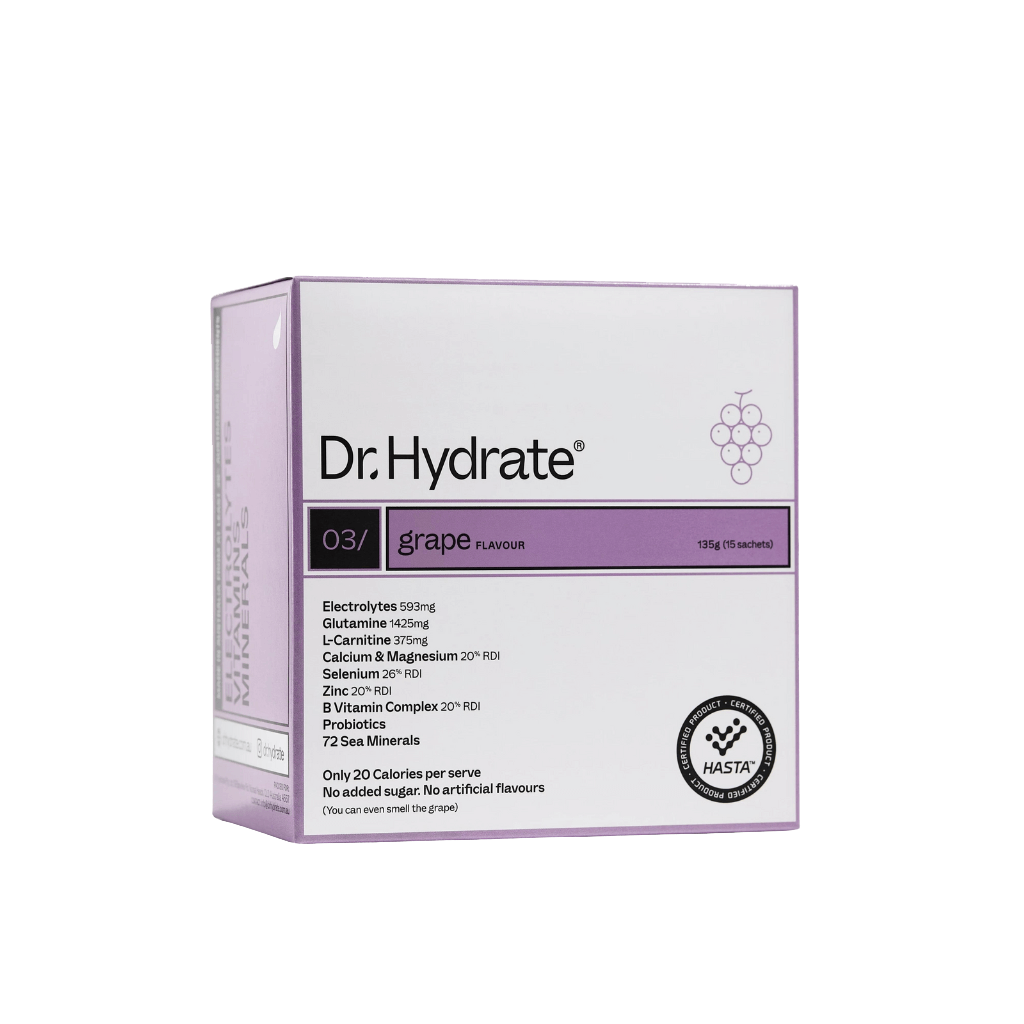 Dr. Hydrate & DrHydrate-15Serves-Grape