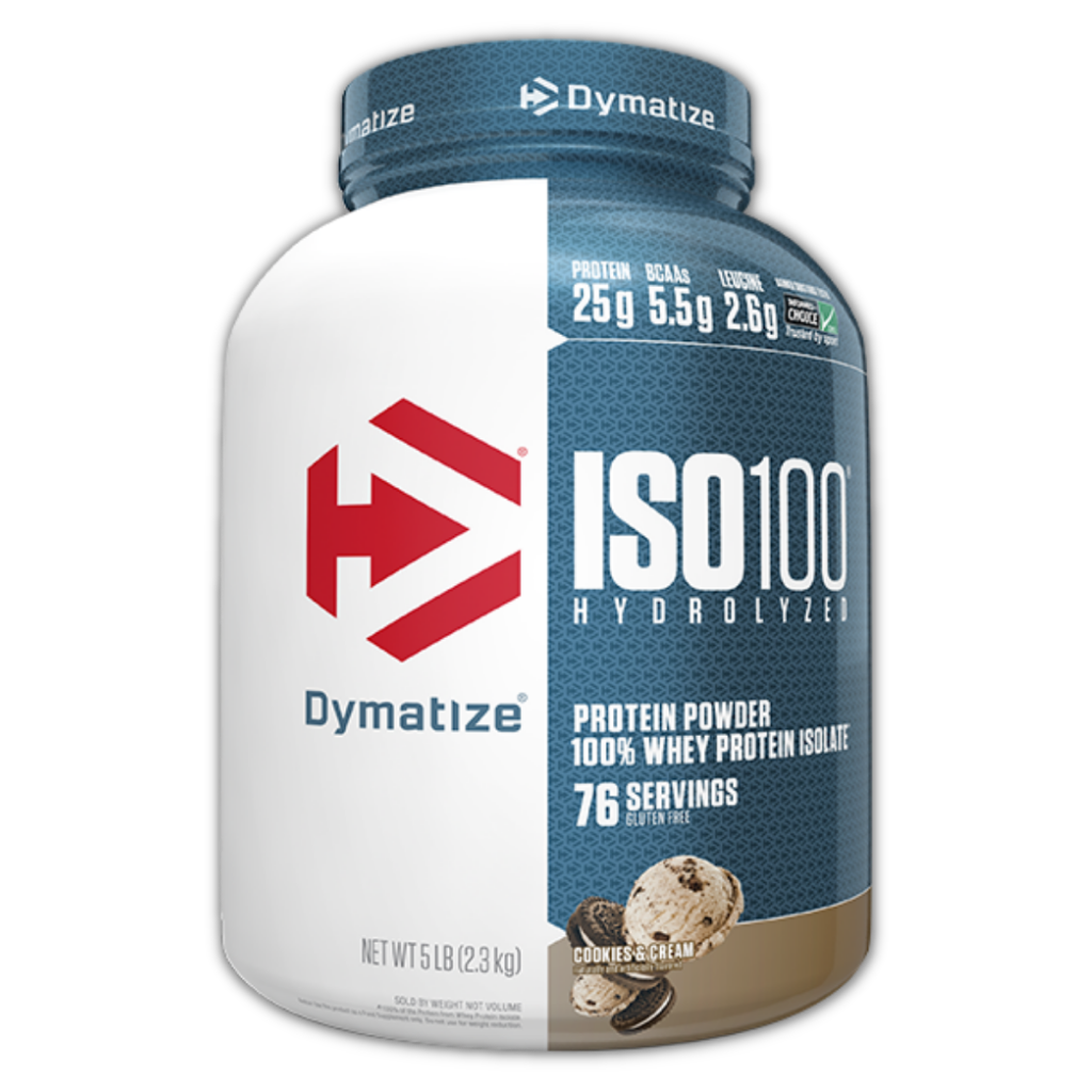 Dymatize Iso 100 (5) & Dymatize-ISO100-76Srv-Cookies&Cream