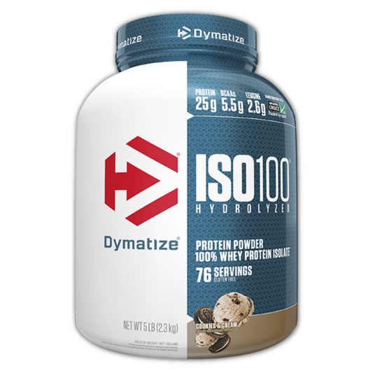 Dymatize Iso 100 (2) & Dymatize-ISO100-76Srv-Cookies&Cream