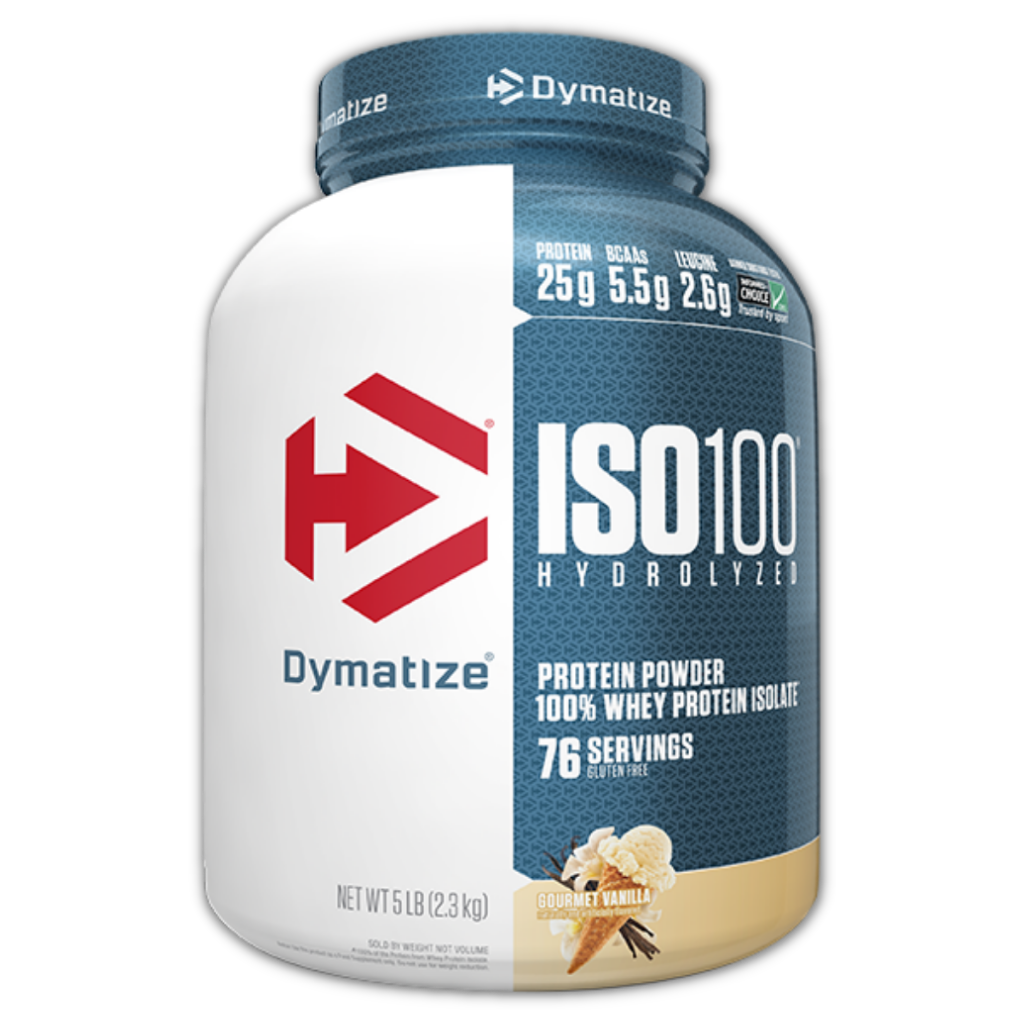 Dymatize Iso 100 (4) & Dymatize-ISO100-76Srv-GourmetVanilla