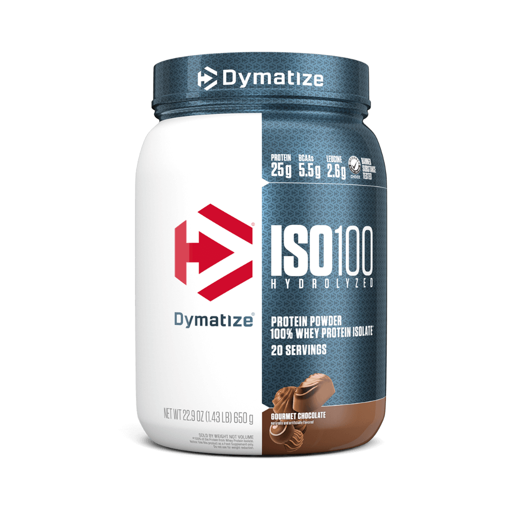 Dymatize Iso 100 (8) & Dymatize-ISO100-24Srv-GourmetChocolate
