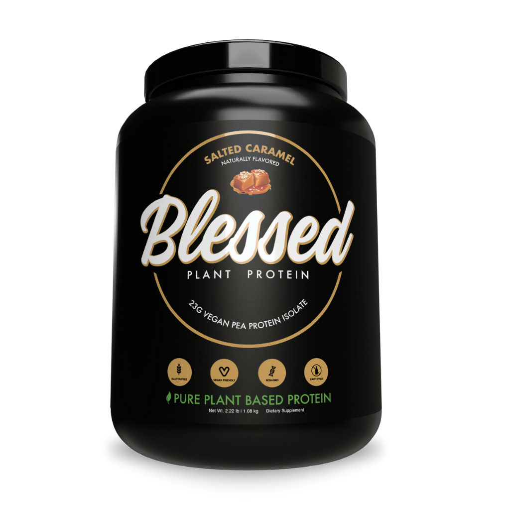 Blessed Vegan Protein (12) & EHPLabs-blessed-908g-Salt