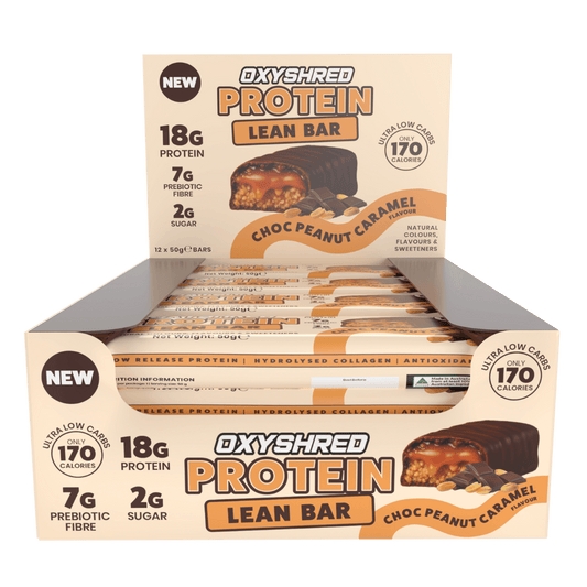 EHP Labs - Oxyshred Lean Protein Bar & EHP-Lean-Bar-Box12-ChcPea