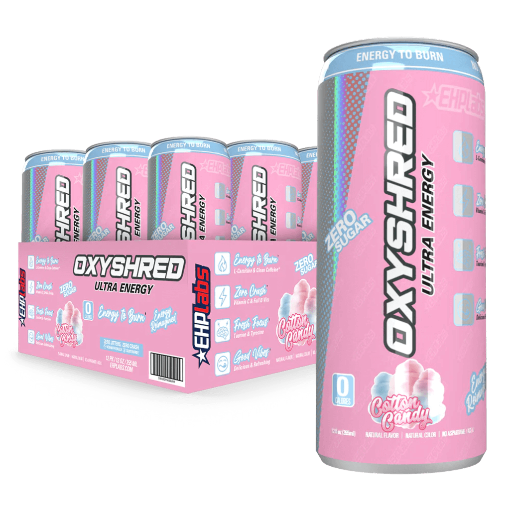 EHP Labs - Oxyshred Ultra Energy RTD (6) & EHP-OXYSHREDRTD-12PK-Ctn
