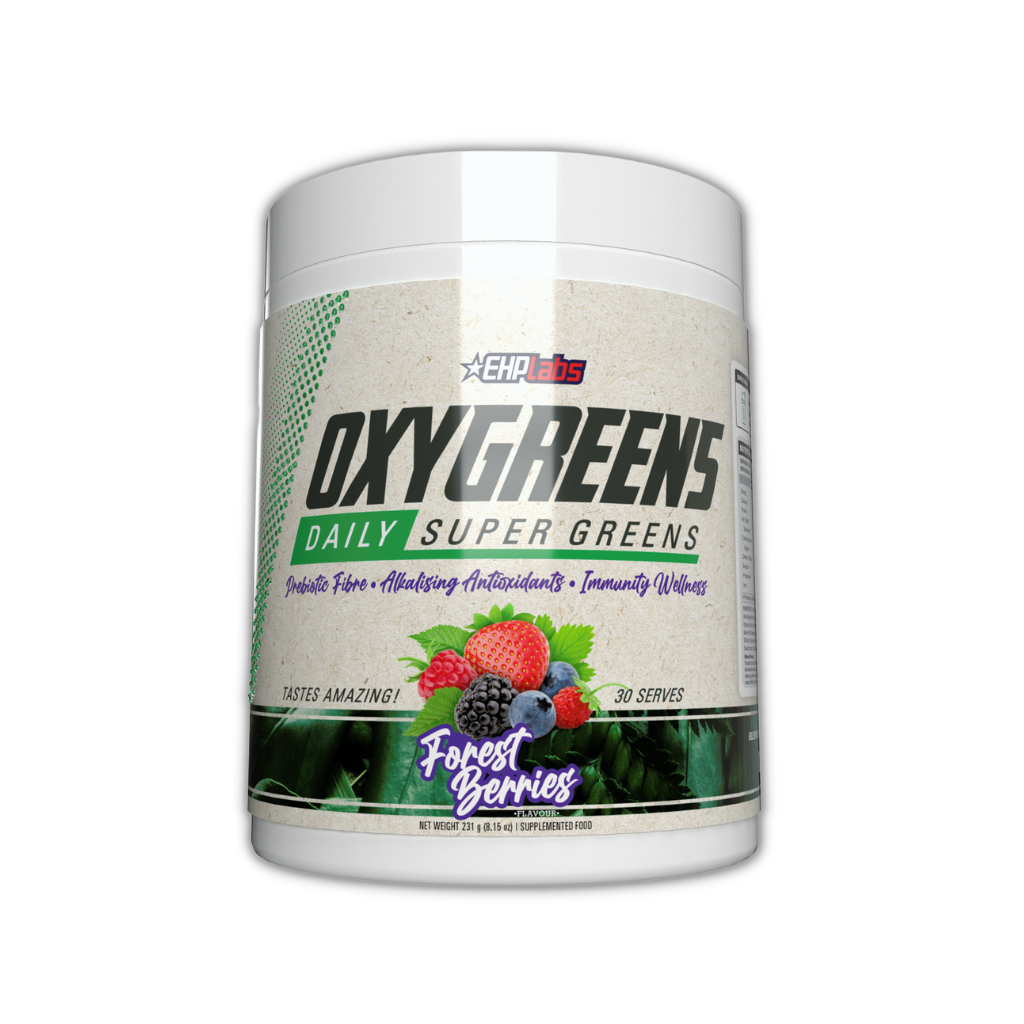 EHP Labs OxyGreens Greens Powder (3) & EHP-OXYGREENS-30SRV-FB