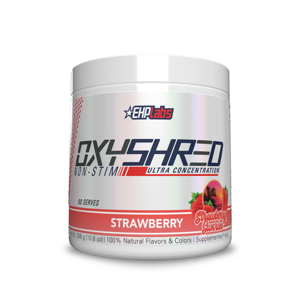 EHP Labs OxyShred Non-Stim (1) & EHP-OXY-STIMFREE-STRAW