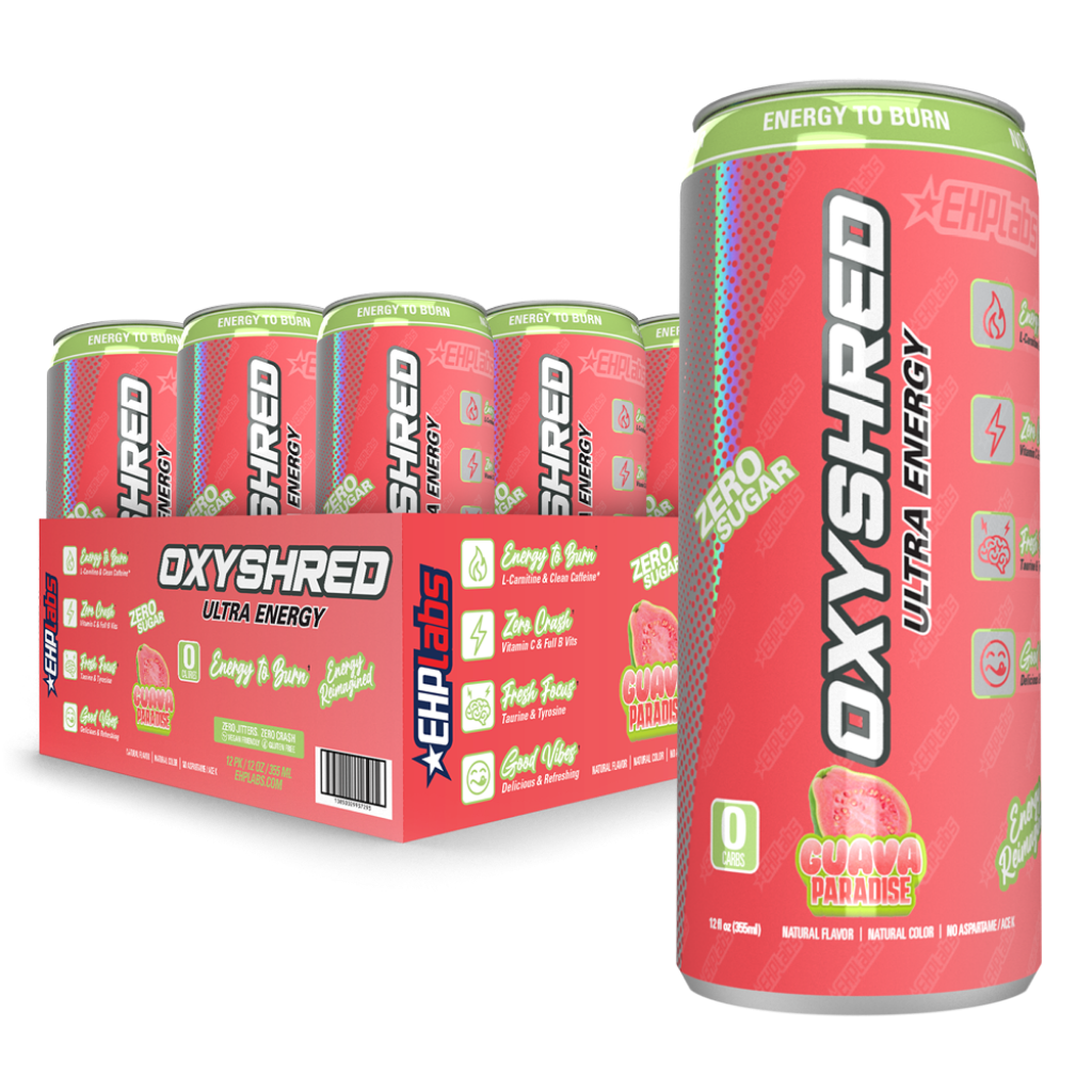 EHP Labs - Oxyshred Ultra Energy RTD (5) & EHP-OXYSHREDRTD-12PK-G
