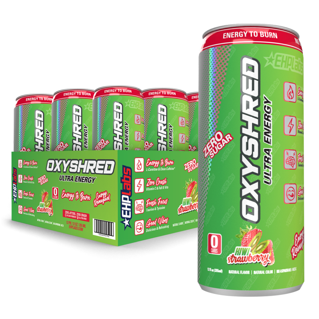 EHP Labs - Oxyshred Ultra Energy RTD (1) & EHP-OXYSHREDRTD-12PK-K