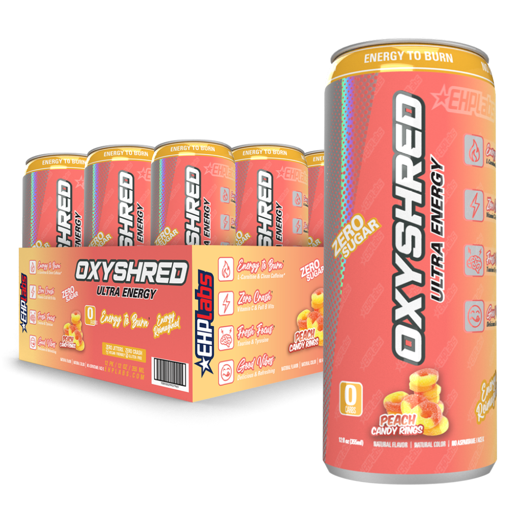 EHP Labs - Oxyshred Ultra Energy RTD (4) & EHP-OXYSHREDRTD-12PK-PE