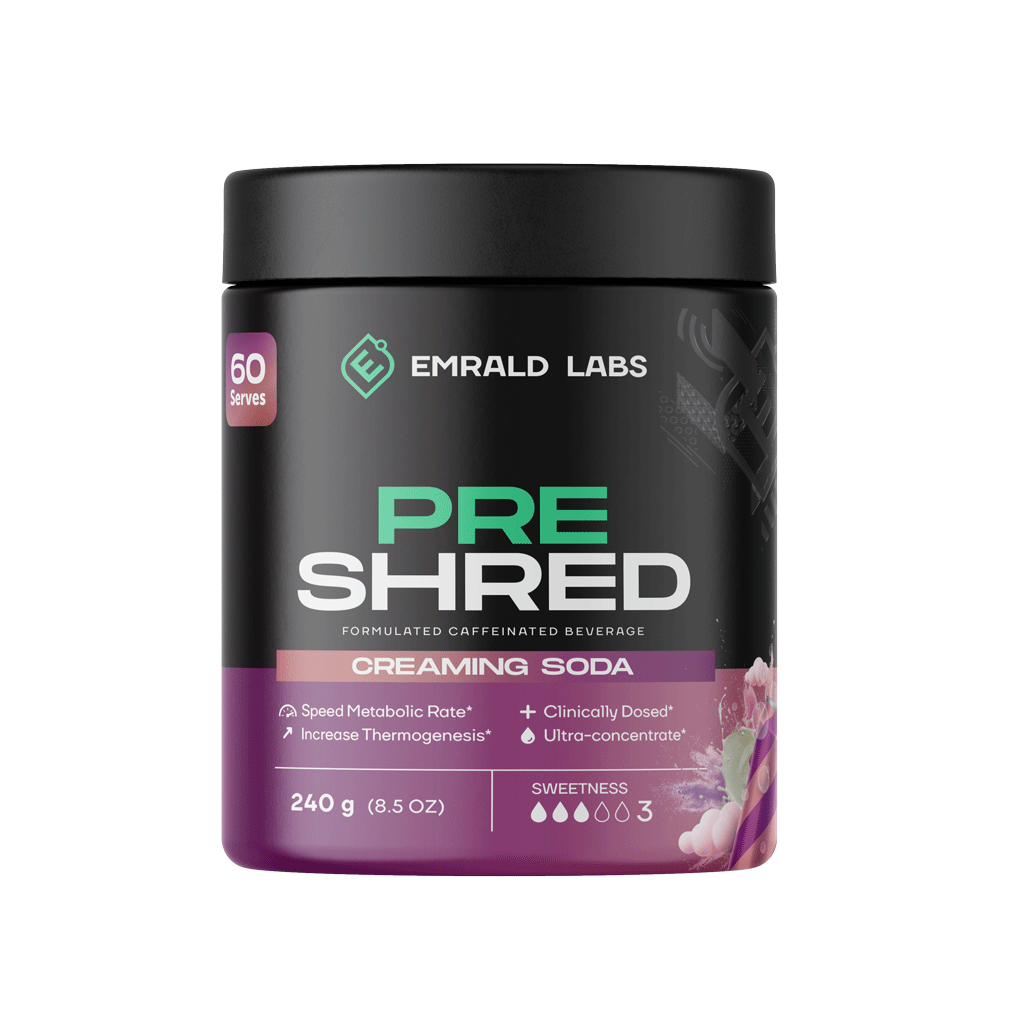 Emrald Labs Pre Shred (2) & Emrald-PreShed-Cream