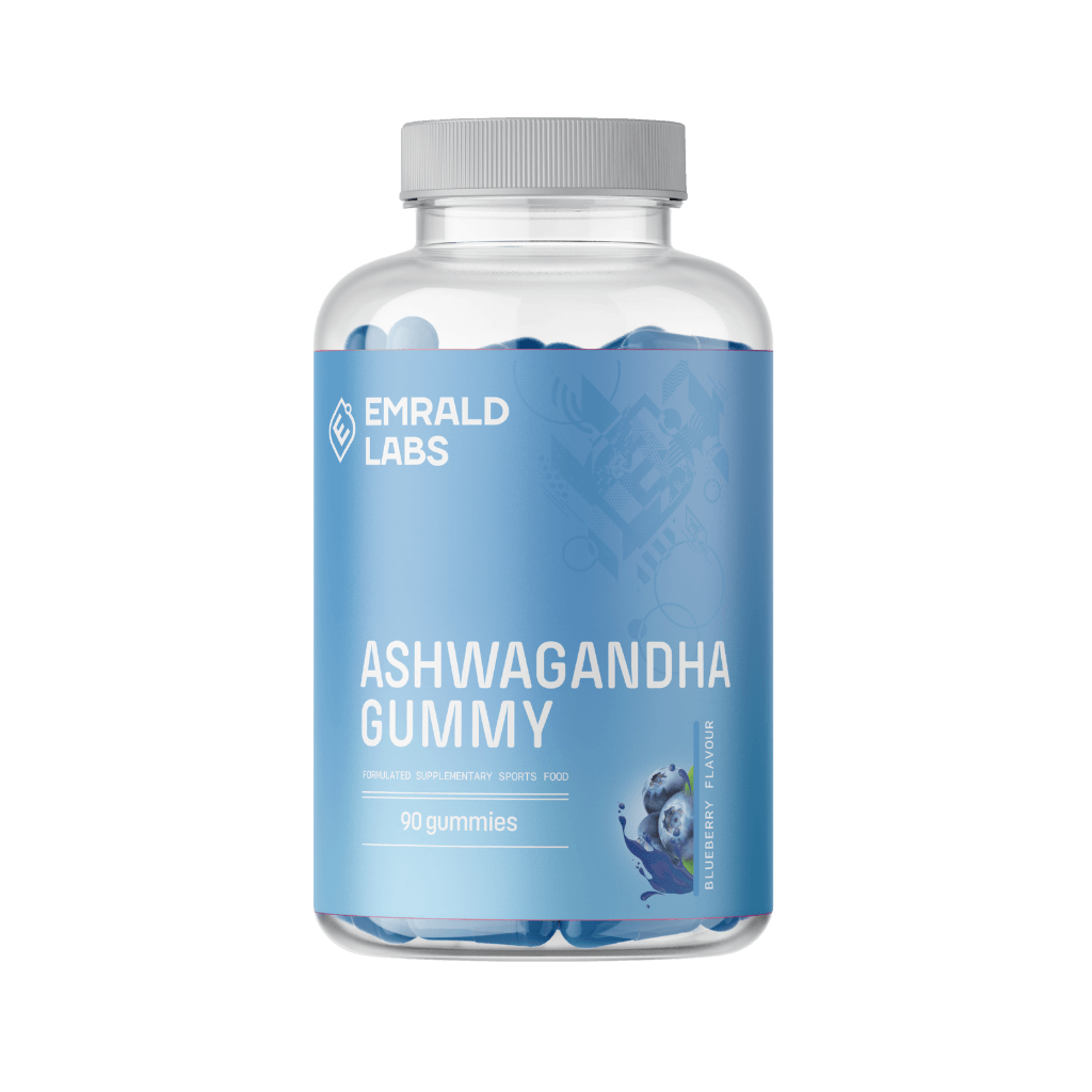 Emrald Labs Ashwagandha Gummy & EL-ASHWAG-GUM-90-Blu