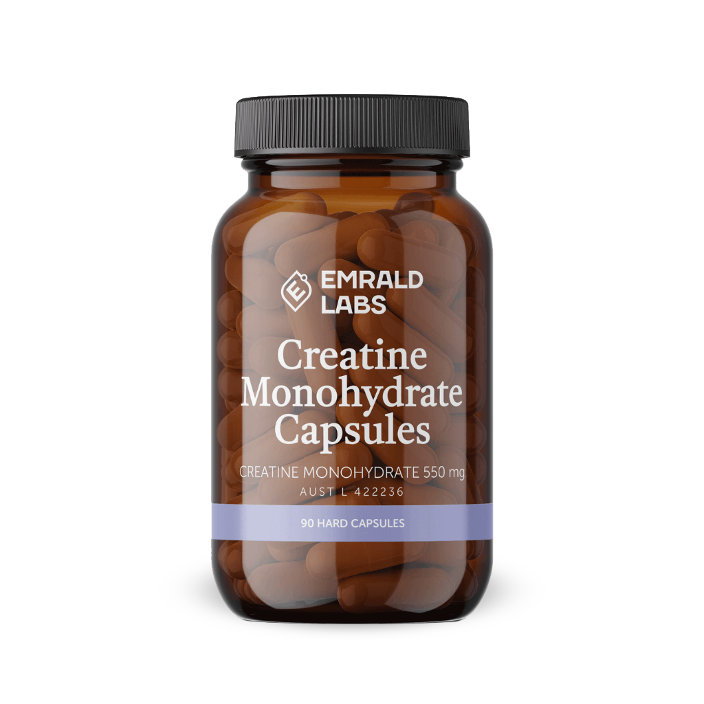 Creatine Monohydrate Capsules & Emrald-Crea-Mono-90CAPS