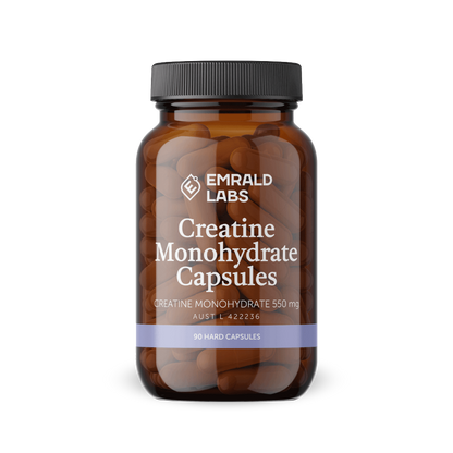 Creatine Monohydrate Capsules & Emrald-Crea-Mono-90CAPS