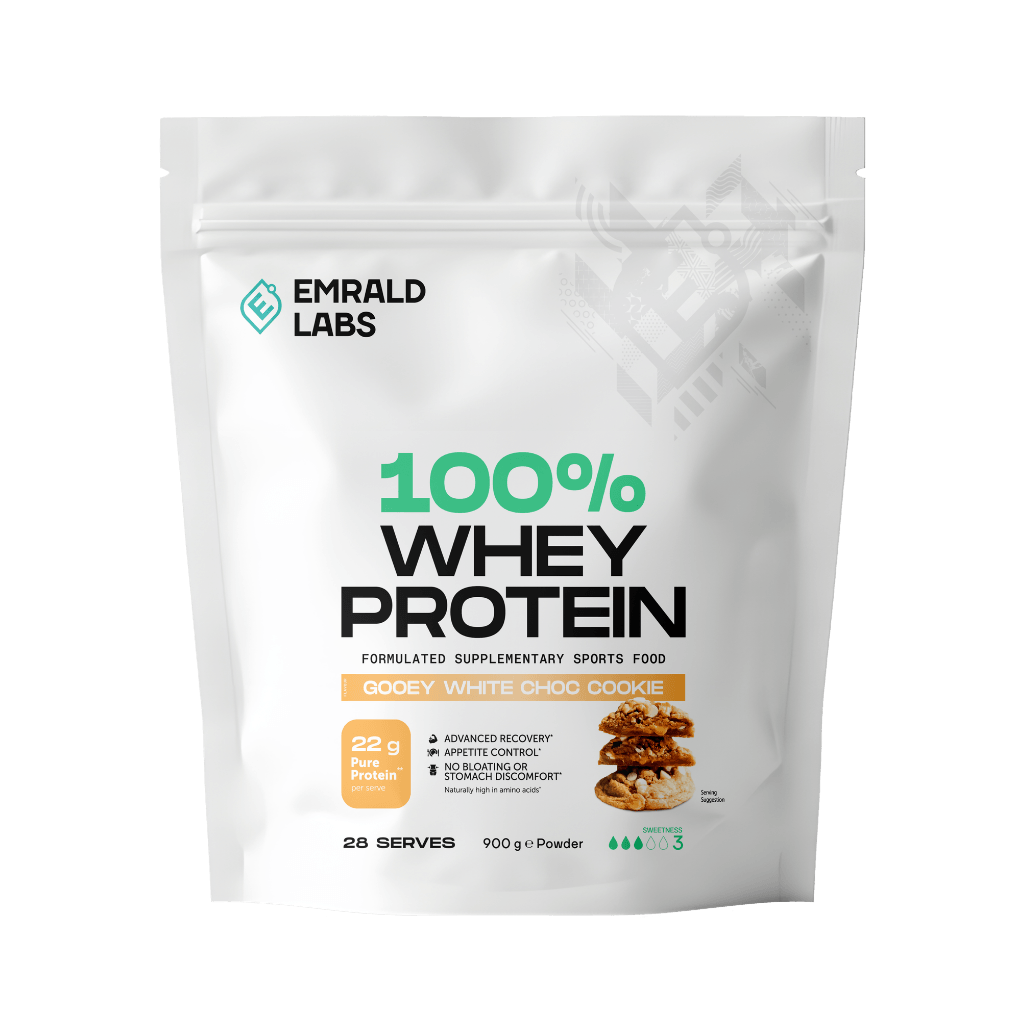 Emrald Labs 100% Whey Protein (5) & Emrald-Whey-908g-GWCC