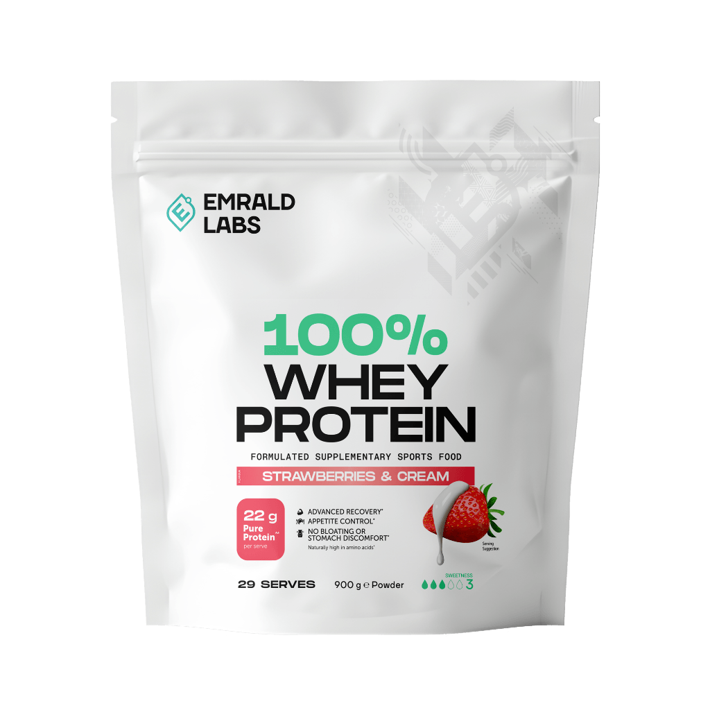 Emrald Labs 100% Whey Protein (1) & Emrald-100%Whey-908g-S&C