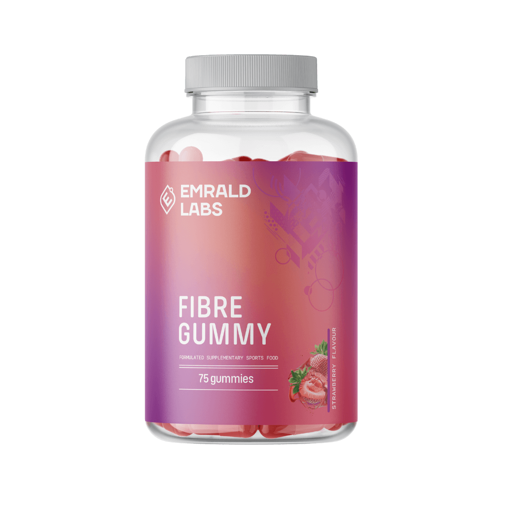Emrald Labs Fibre Gummies & EL-FIBRE-74GUM-Straw