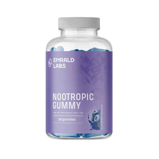 Emrald Labs - Nootropic Gummy & EMRALD-Noot-60GUM-Blu