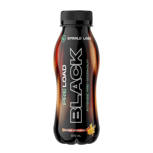 Emrald Labs Pre Load Black RTD & EL-PL-BLACK-RTD-12x500ml-Mango