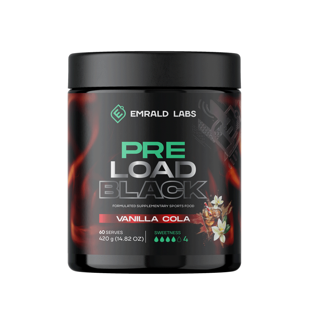 Emrald Labs Pre Load Black (5) & EL-PRE-LOAD-BLACK-420g-VC