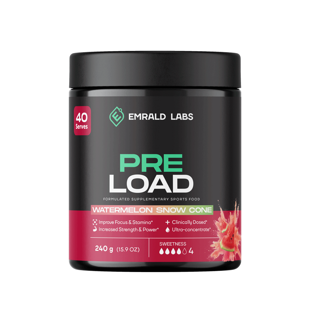 Emrald Labs Pre Load Pre Workout & EL-Pre-Load-240g-WSC