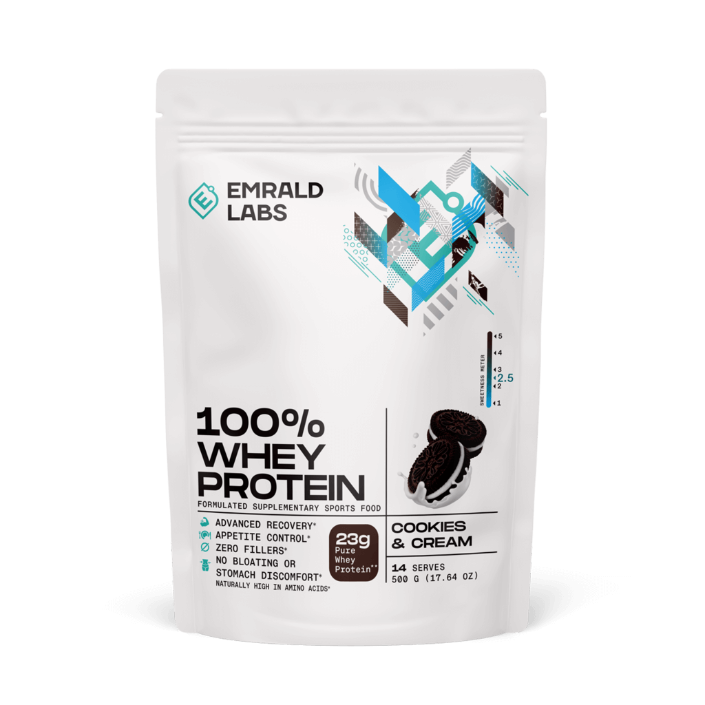 Emrald Labs 100% Whey Protein (33) & Emrald-100%Whey-500g-C&C