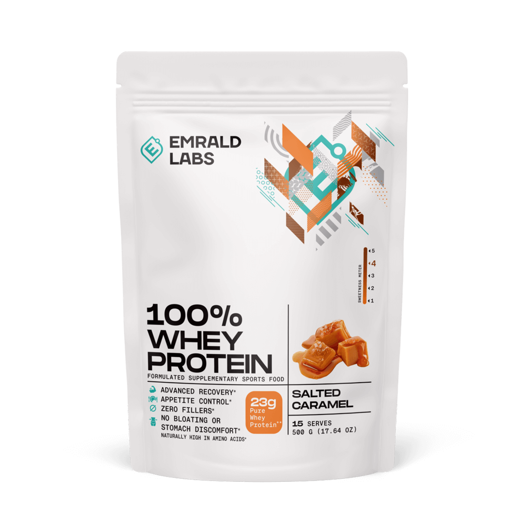 Emrald Labs 100% Whey Protein (32) & Emrald-100%Whey-500g-Salt