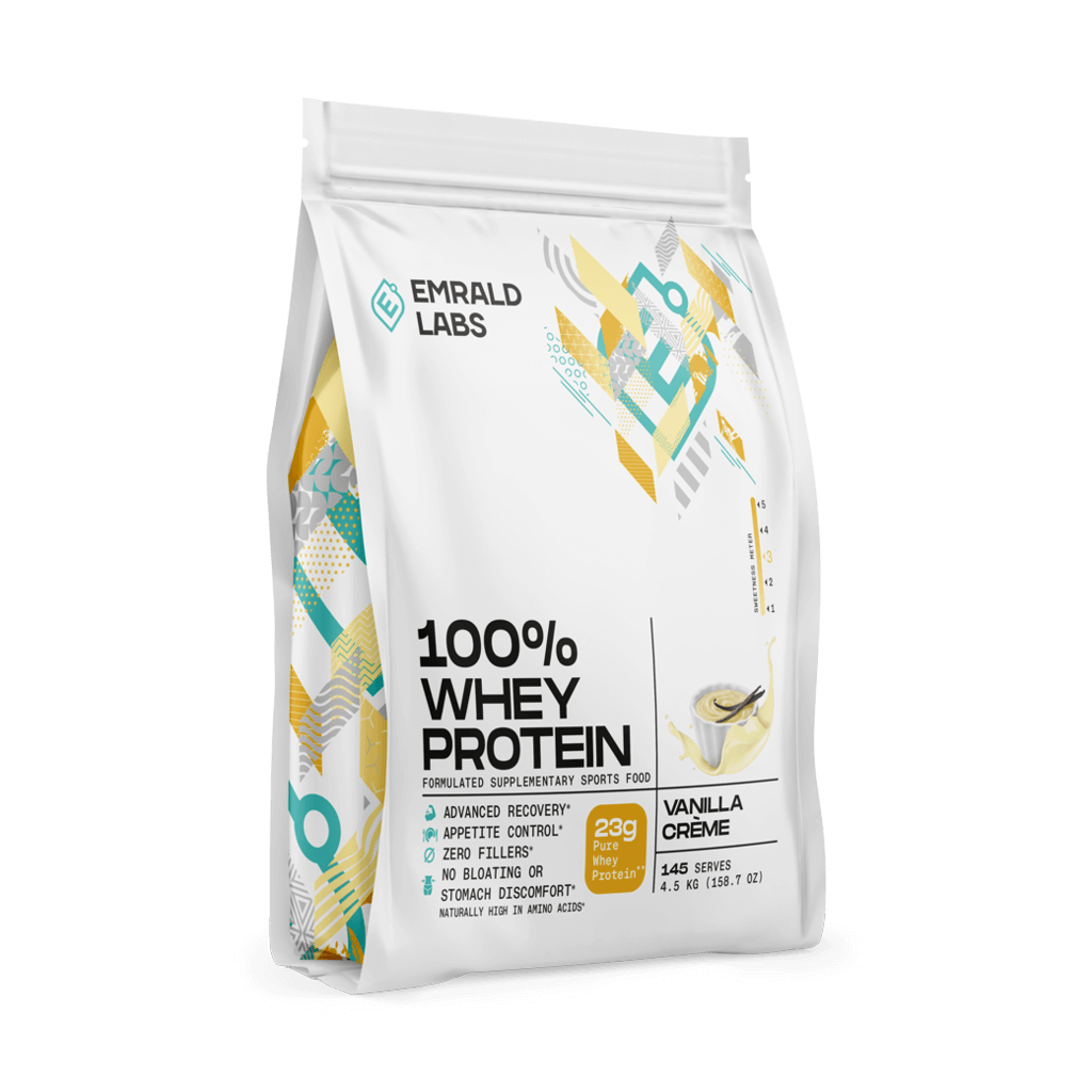 Emrald Labs 100% Whey Protein (27) & Emrald-100%Whey-4.5kg-Van