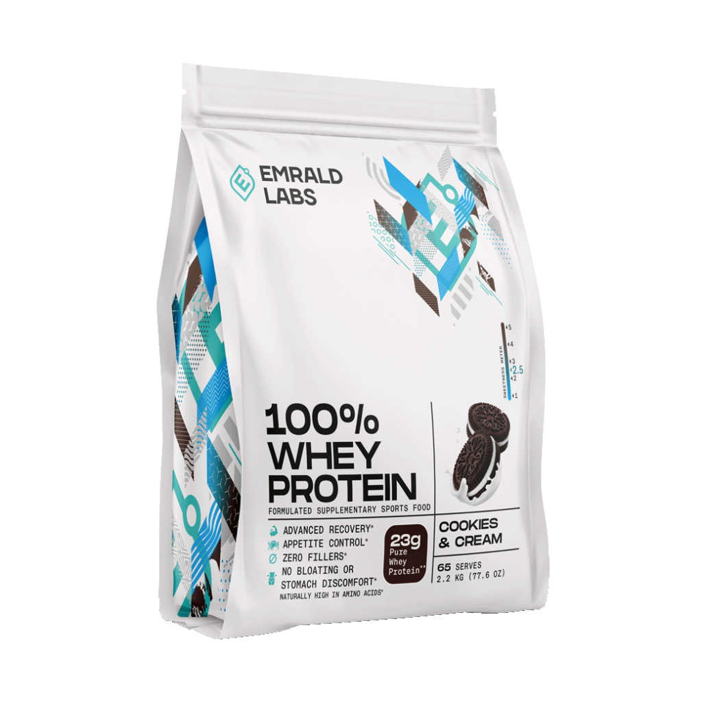 Emrald Labs 100% Whey Protein (5) & Emrald-100%Whey-2270-C&C