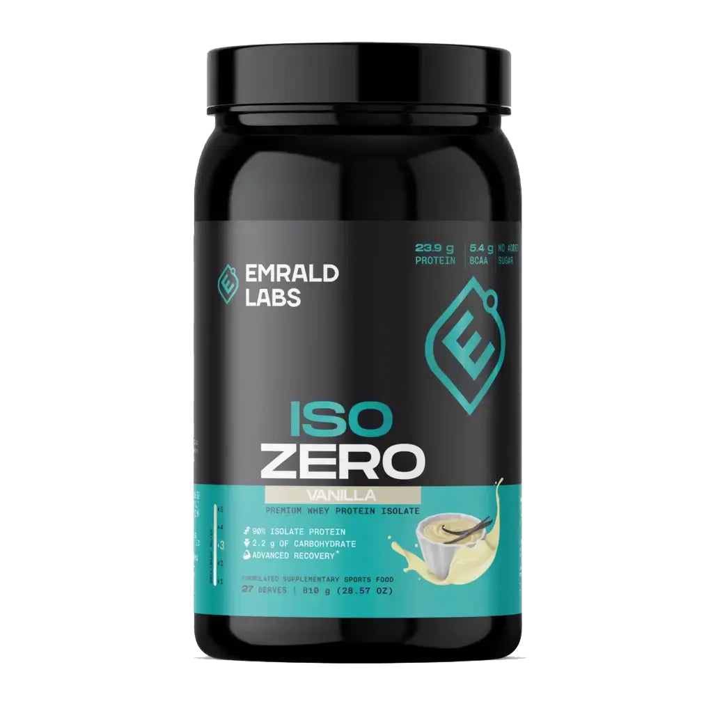 Emrald Labs Iso Zero Protein (1) & Emrald-IsoZero-810g-Van
