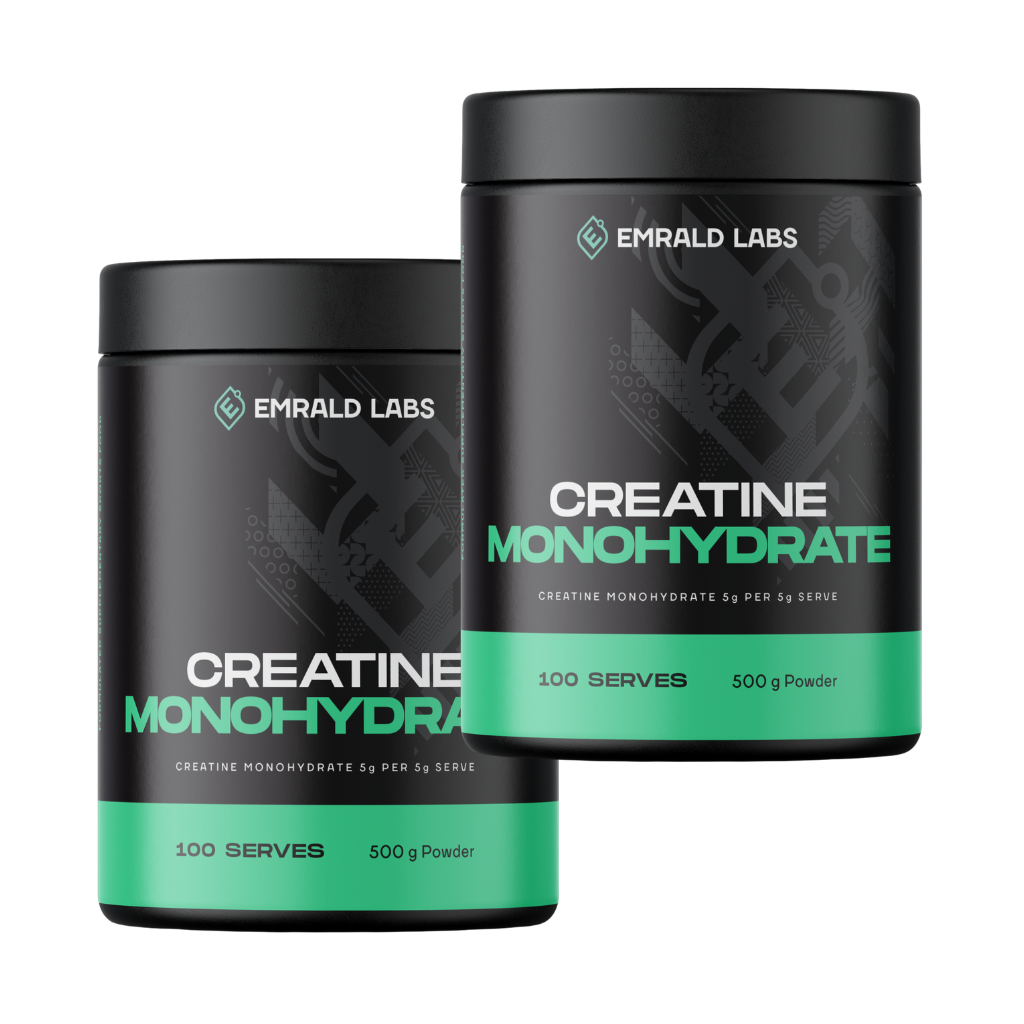 Creatine Pack Creatine Monohydrate Twin Pack | Emrald Labs – oxygennutrition.com.au