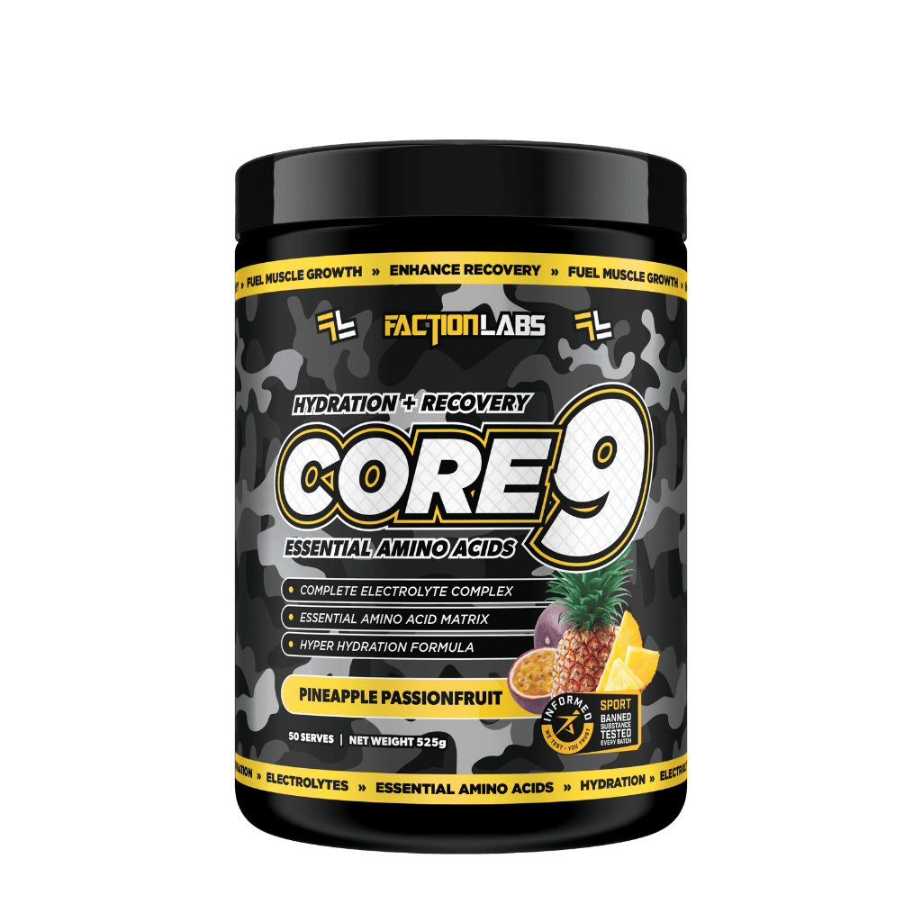 Faction Labs Core 9 EAAs (3) & FACTION-CORE9-60Srvs-P