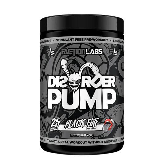 Faction Labs Disorder Pump & FL-DISORDER-PUMP-25SRV-Black
