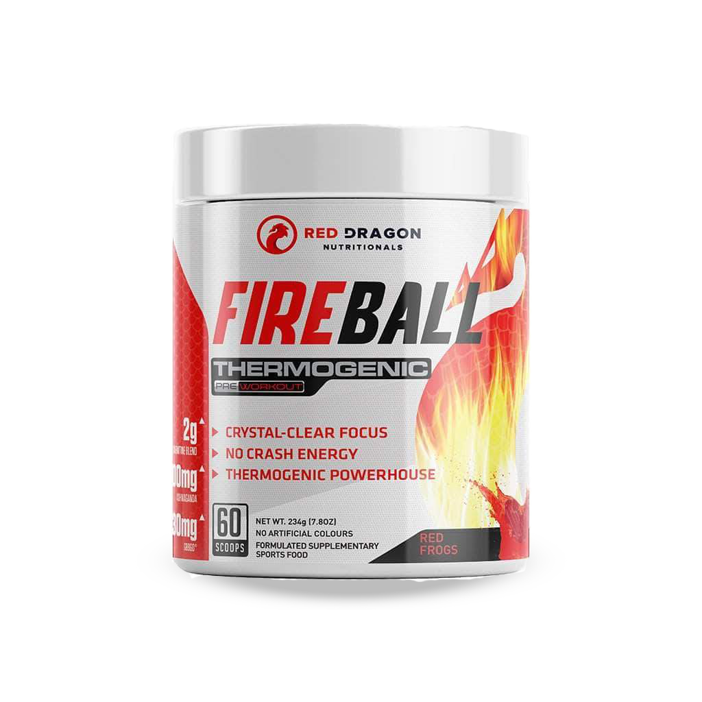 Fireball Fat Burner & SCN-FIREBALL-60s-RED